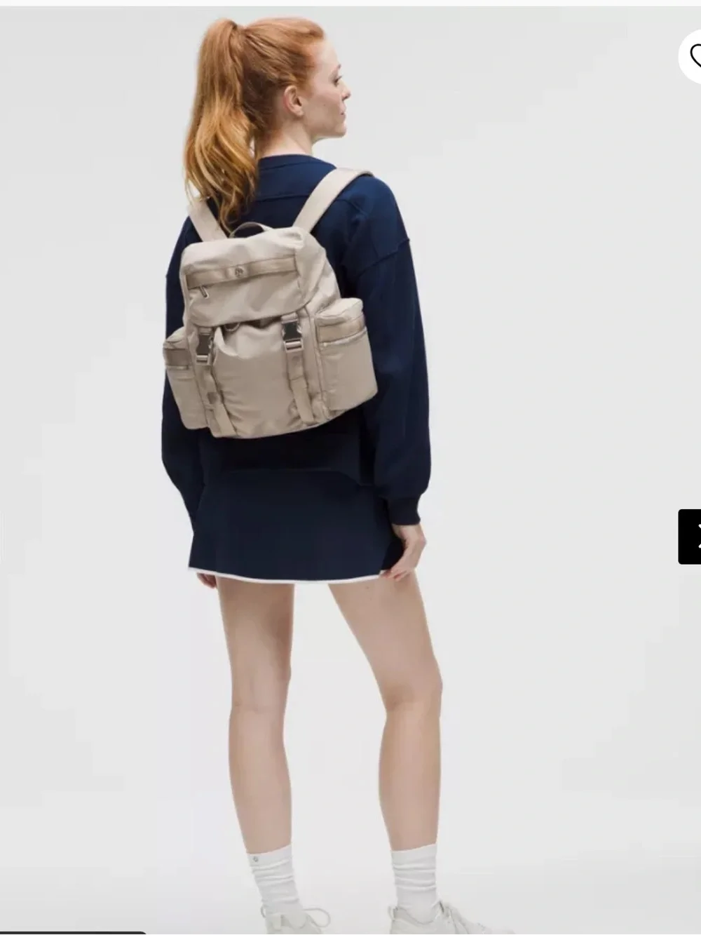 *NWT* Wunderlust Backpack Small 14L Raw Linen